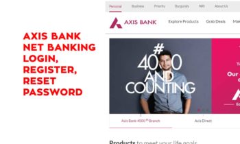 Axis Bank Net Banking Online